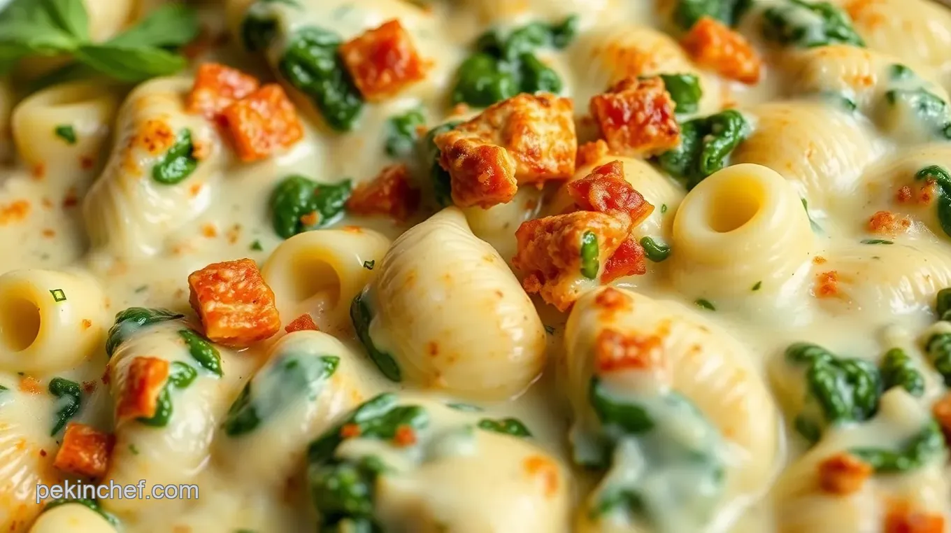 Creamy Spinach and Ricotta Stuffed Shells