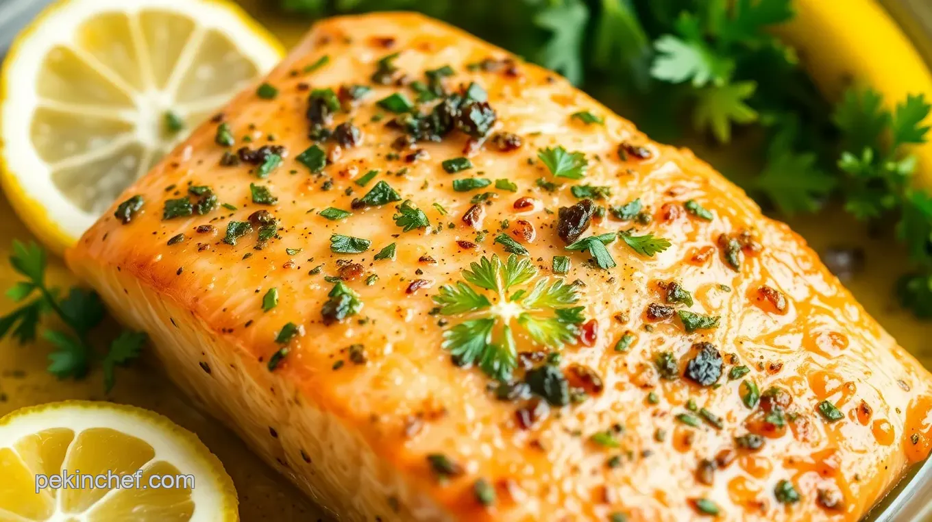 Baked Lemon Herb Salmon