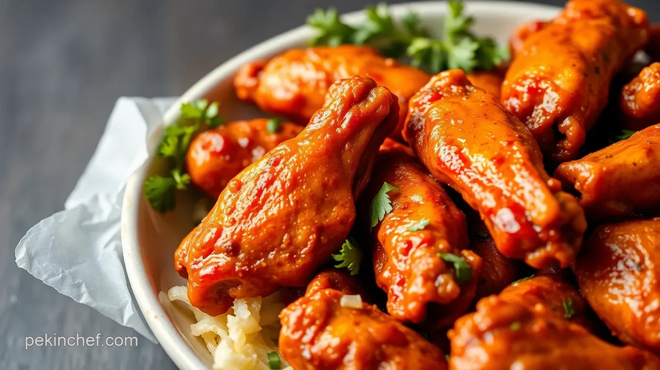 Ultimate Spicy Baked Chicken Wings