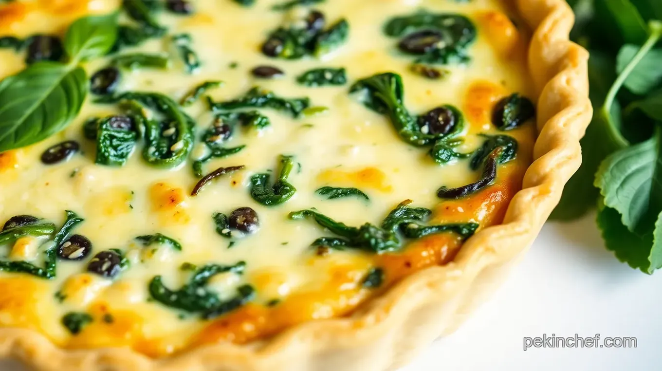 Nutrient-Packed Spinach and Feta Quiche