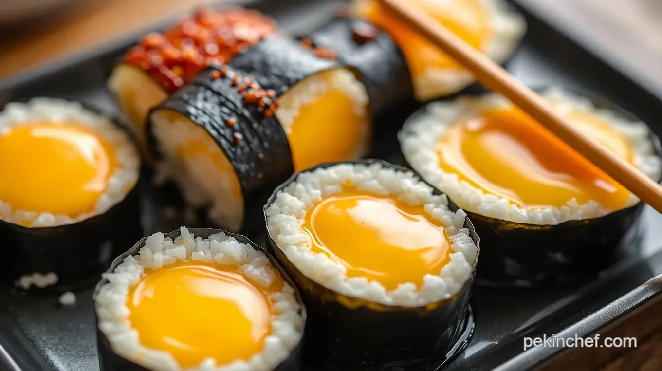 Sweet Tamago Sushi: A Delightful Japanese Omelette Roll