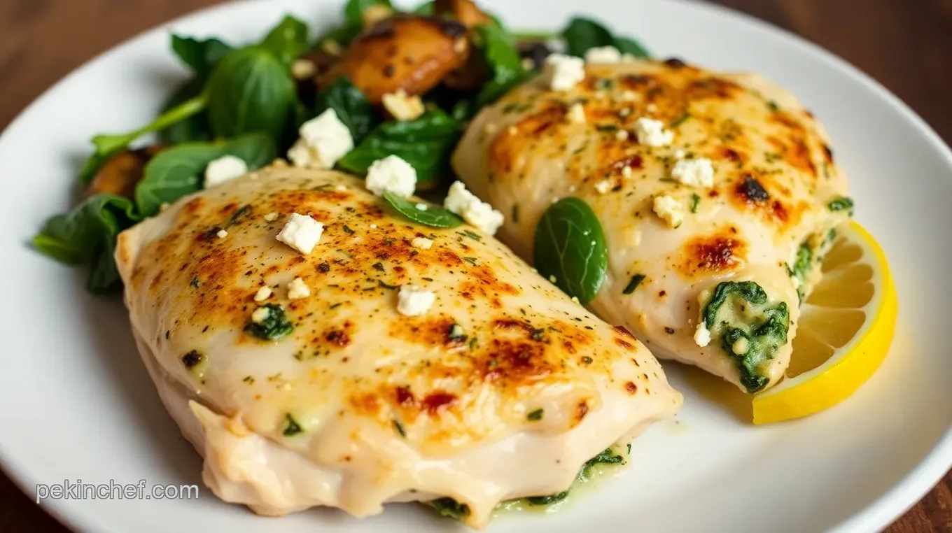 Herb-Stuffed Chicken Statler