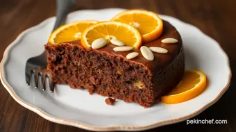 Bake Chocolate Orange Almond Cake Delightfully recipe card