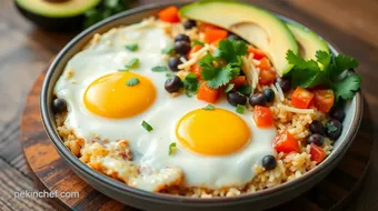 Delicious Huevos Tazón: My Grandmother's Easy Egg Bowl Recipe! recipe card