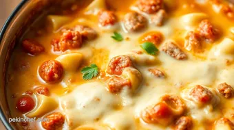 Creamy Alfredo Lasagna Soup: The Ultimate Comfort Food in One Pot! recipe card