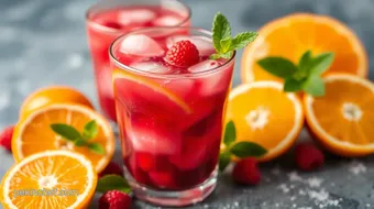 Razzmatazz drink: 5 Easy Steps to a Deliciously Refreshing Beverage! recipe card