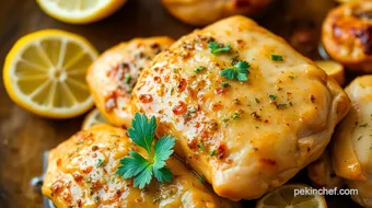 Ultimate Roasted Aqdah Chicken with Zesty Marinade: Easy Family Favorite recipe card