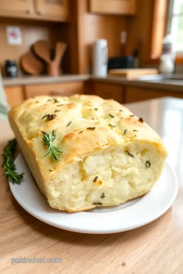 Focaccia Bread with Garlic and Rosemary steps