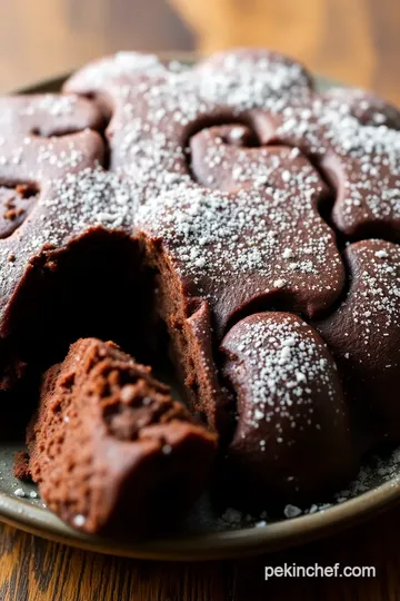 Bake Rompe Colchón: Delicious Chocolate Delight presentation