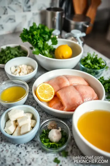 Baked Lemon Herb Salmon ingredients