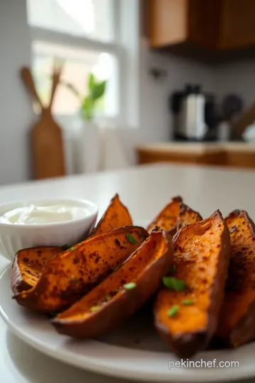 Bake Spiced Batata Wedges for Delightful Dips steps