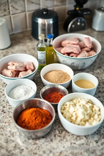 Ultimate Spicy Baked Chicken Wings ingredients