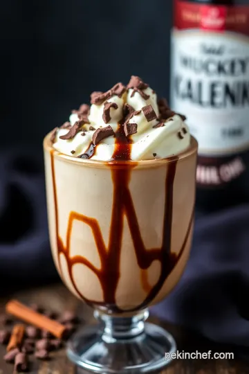 Blend Mudslide: Creamy Chocolate Indulgence presentation