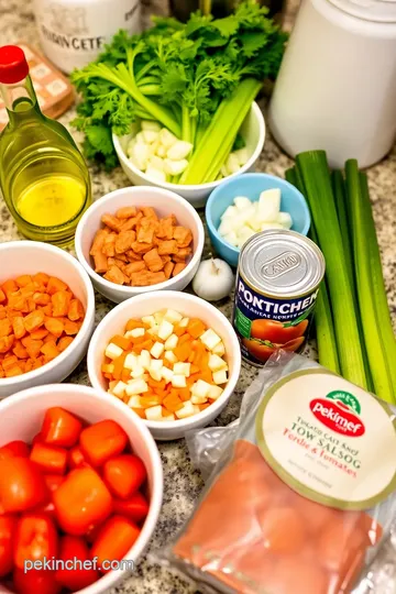 Tomato Saffron Bisque ingredients