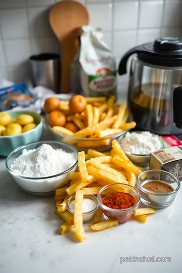 Crispy Battered Fries ingredients