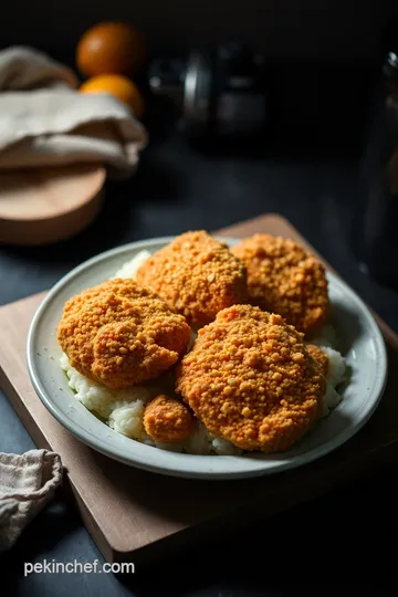 Crispy Paneed Chicken: A Southern Delight presentation