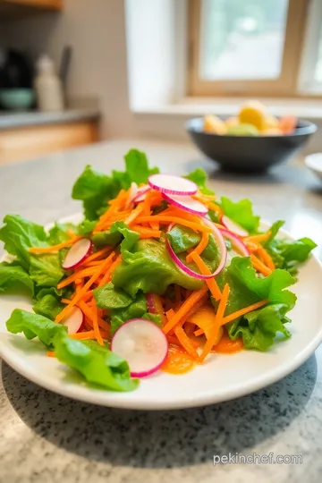 Crunchy Takana Salad with Sesame Dressing steps