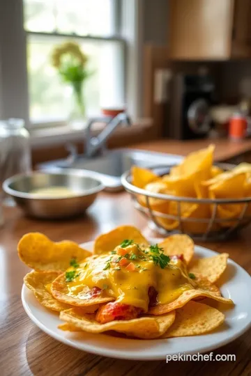 Decadent Queso Dip with Homemade Tortilla Chips steps