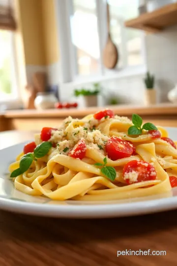 Delicious Pappardelle with Creamy Sauce steps