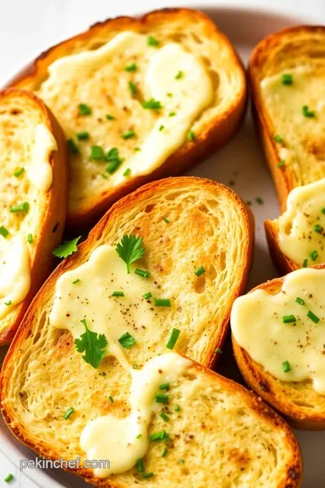 Easy Garlic Texas Toast - Buttery Goodness presentation