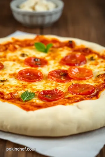 Delicious Easy Pizza Dough for Homemade Pies presentation