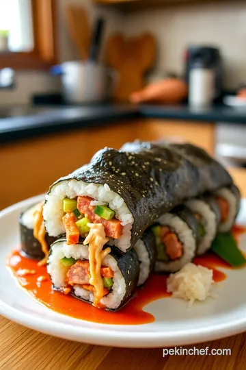 Epic Godzilla Roll Sushi steps