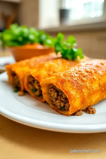 Fried Beef Chimichangas Crispy Delight steps