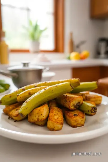 Crispy Tostones: Perfectly Fried Green Bananas steps