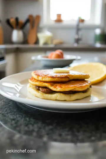 Homemade Sausage McGriddle steps