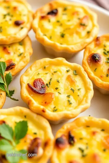 Justalittlebite recipe: 5 Flavorful Mini Quiches for Your Next Party! presentation