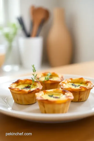 Justalittlebite recipe: 5 Flavorful Mini Quiches for Your Next Party! steps