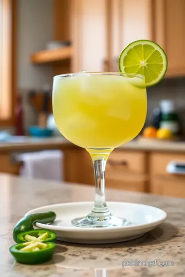 Spicy Jalapeño Margarita steps