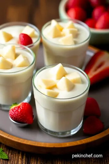 Nata Fruit Pudding Recipe presentation