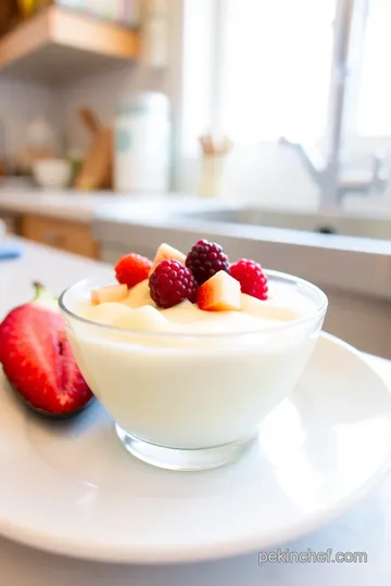 Nata Fruit Pudding Recipe steps