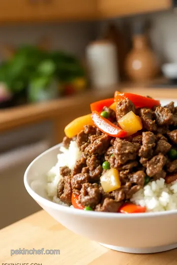 Quick Beef Bowl with Flavorful Veggies steps