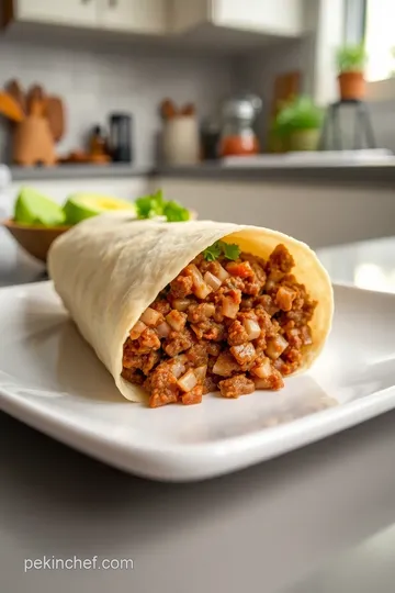 Burrito Mexicano steps