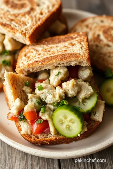 Matjesbrötchen (Herring Sandwiches) presentation