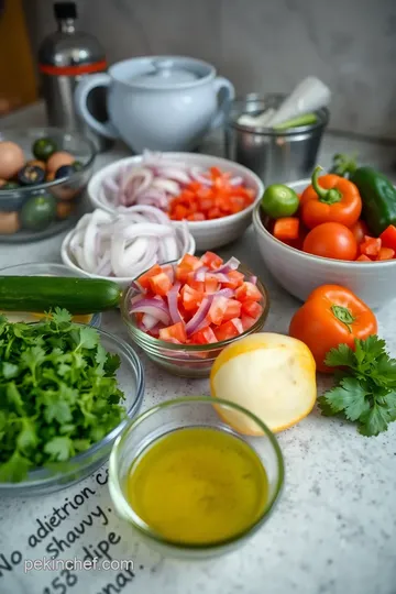 Cebolla Ensalada ingredients