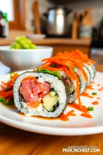 Fiery Spicy Tuna Roll: A Flavor Explosion steps