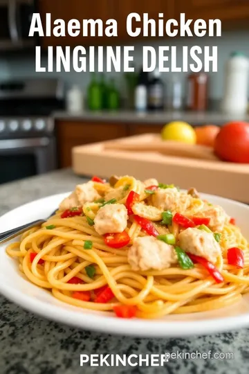 Sautéed Alabama Chicken Linguine Delight steps