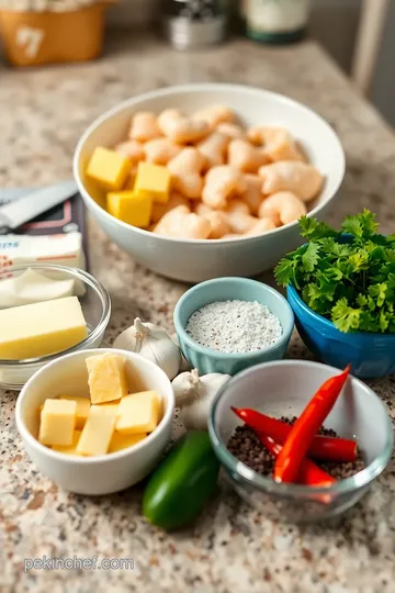 Garlic Butter Langostino with Lemon Herb Rice ingredients