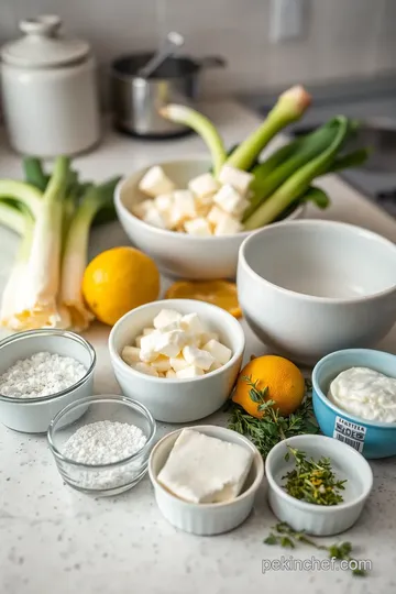 Sautéed Leeks with Creamy Goat Cheese Delight ingredients