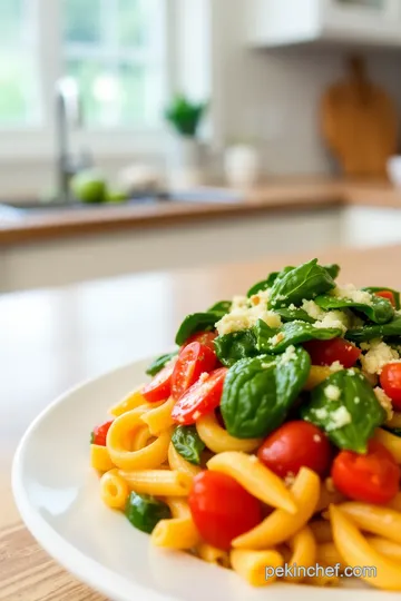 Sautéed Pasta with Veggies & Cheesy Goodness steps