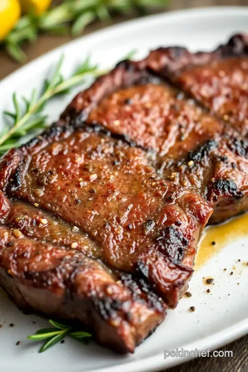 Traditional Bistecca alla Fiorentina presentation