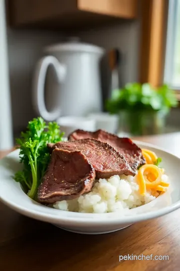 Gyutoro Don (Beef Belly Rice Bowl) steps