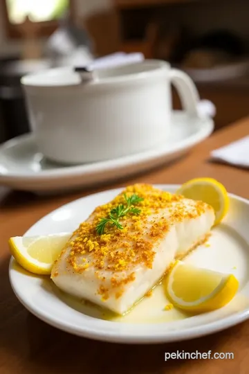 Sear Halibut with Crispy Lemon Zest steps