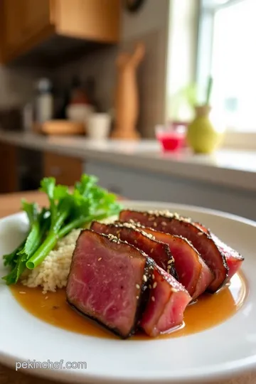 Seared Ahi Tuna with Sesame Crust steps