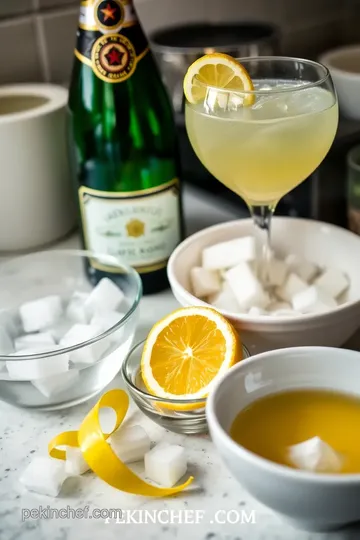 Shake Up French 45 Delightful Sparkling Sip ingredients