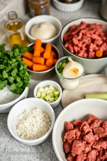 Campanelle Bolognese Ragù ingredients