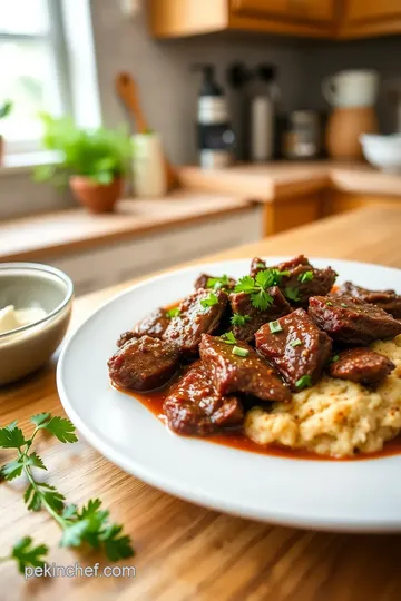 Slow Cooked Short Rib Hummus Delight steps